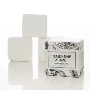 Bath Tablet - Clementine & Lime