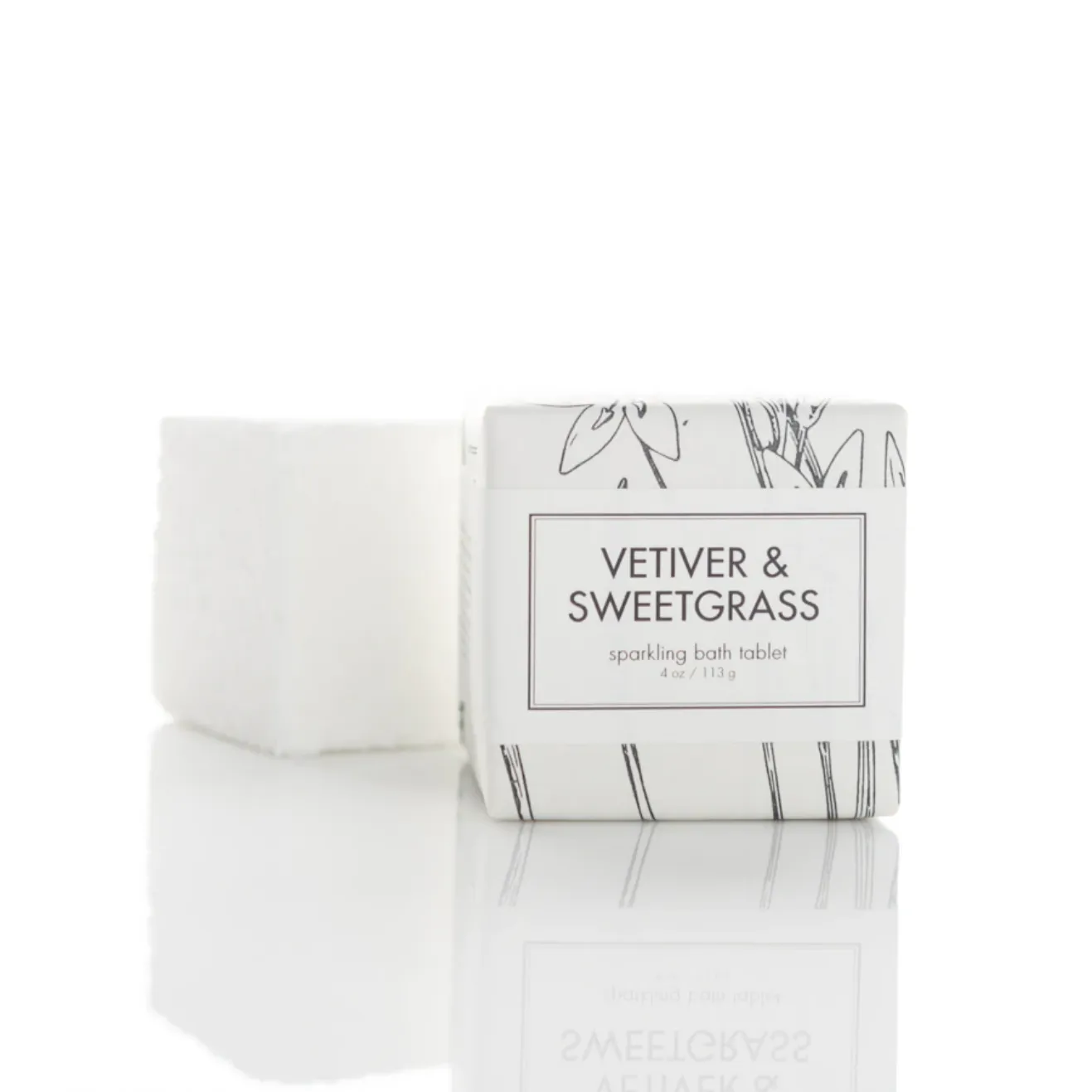 Bath Tablet - Vetiver & Sweetgrass