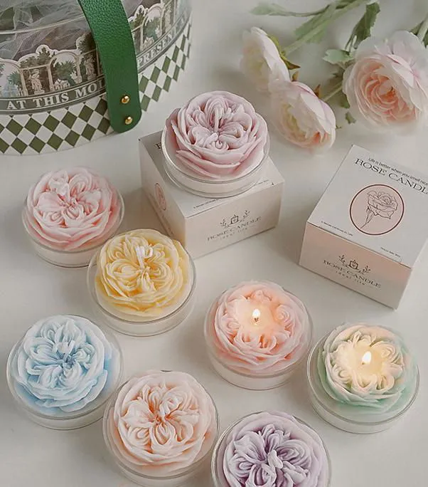 Blossom Whisper Aromatherapy Candle Sets