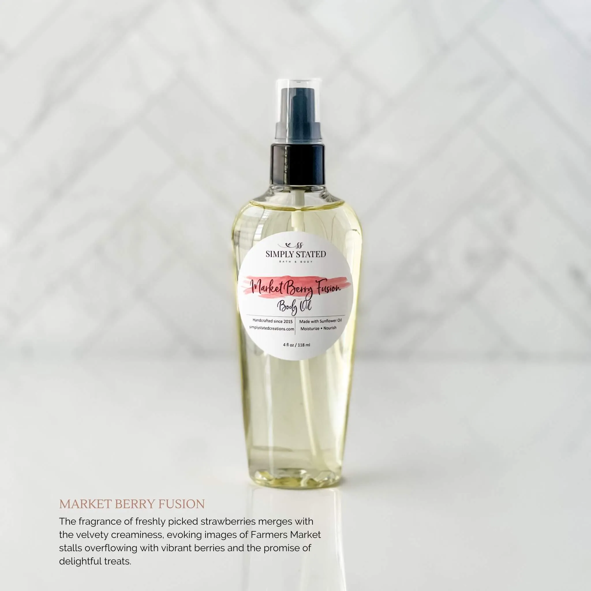 Body Oil Farmers Market Collection (Preorder; ships 6/17/2024)