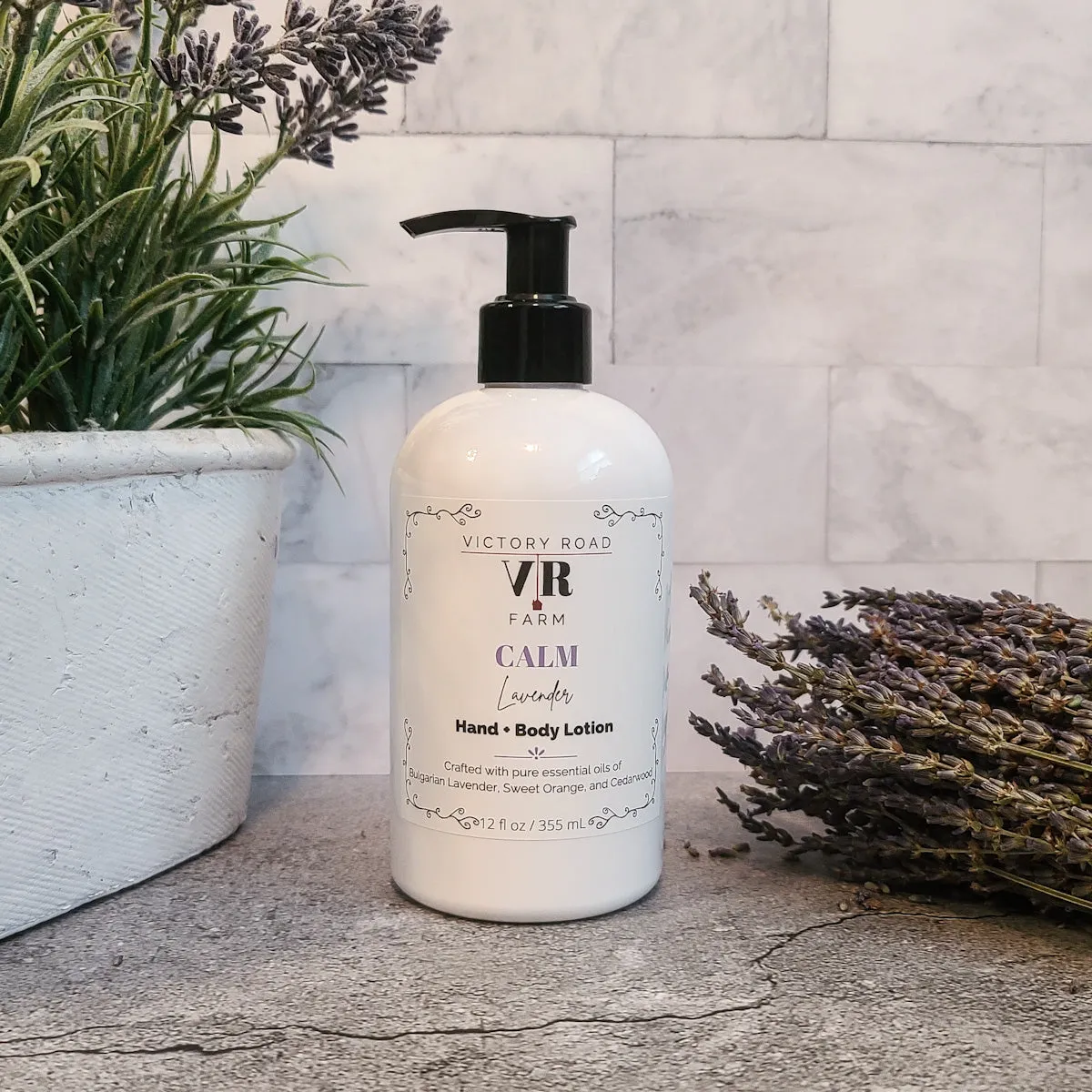 CALM Lavender Hand   Body Lotion