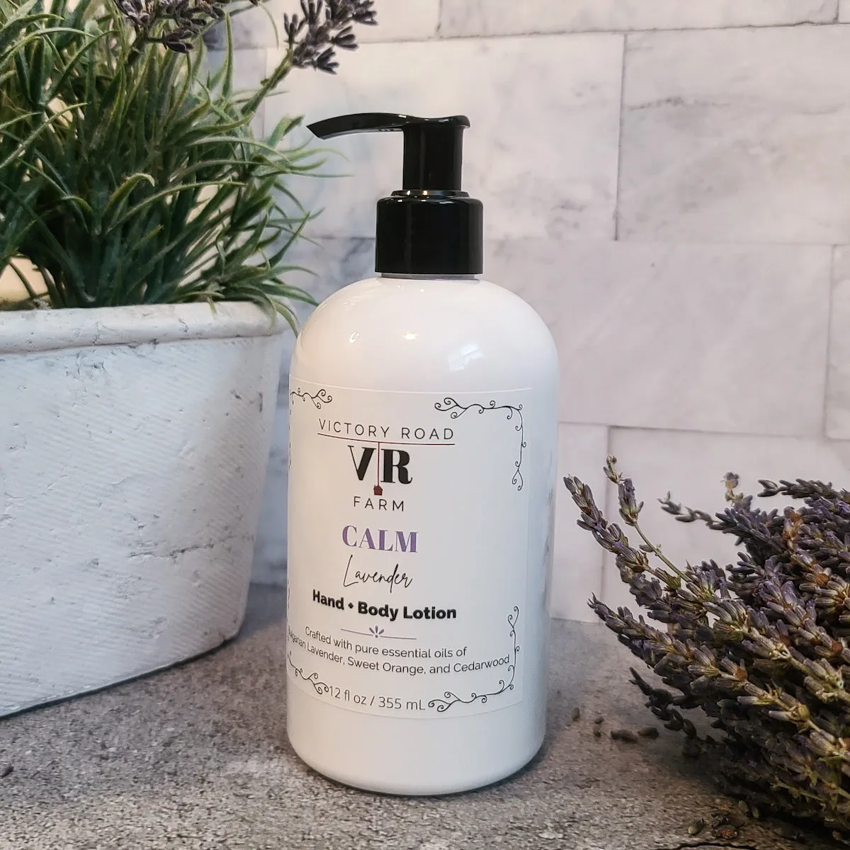 CALM Lavender Hand   Body Lotion