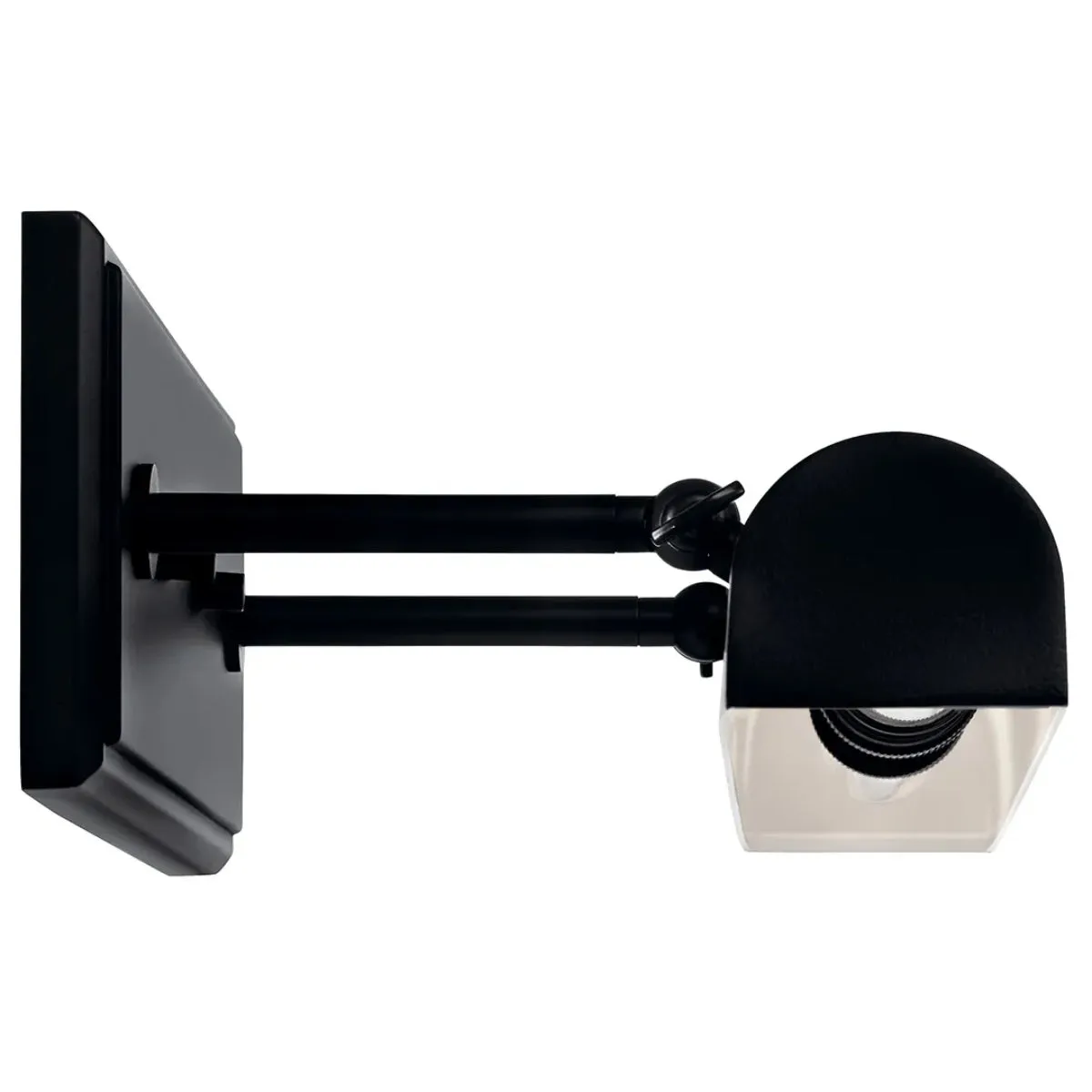 Carston 18" 2-Lights Wall Sconce, Black Finish