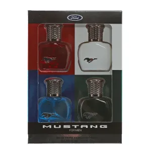 COFFRET MUSTANG REPLICA SET (RED WHITE BLUE GREEN, 4 x .5 OZ) SET