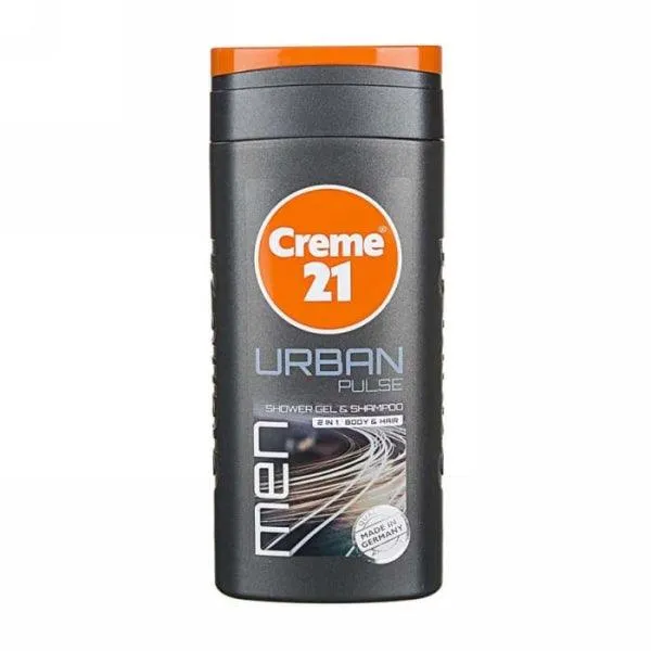 CREME 21 URBAN PULSE SHOWER GEL & SHAMPOO 250ML