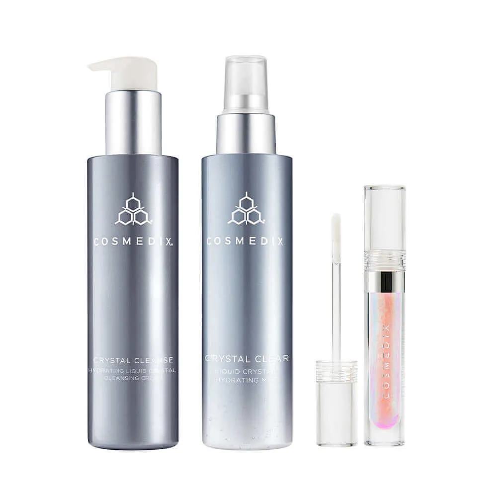 Crystal Boost 3-Piece Hydrating Skincare Bundle