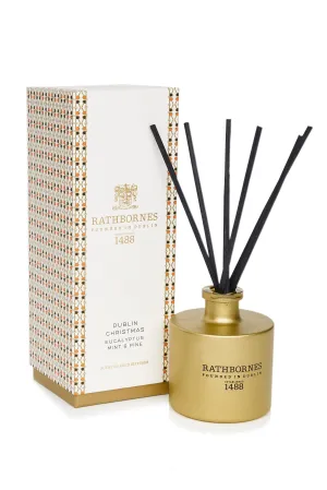 Dublin Christmas Scented Reed Diffuser (Eucalyptus, Mint & Pine)