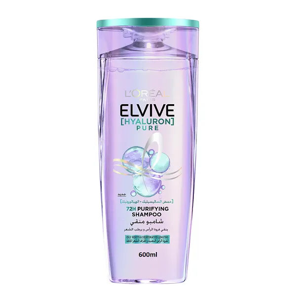 Elvive - Hyaluron Pure 72H Purifying Shampoo