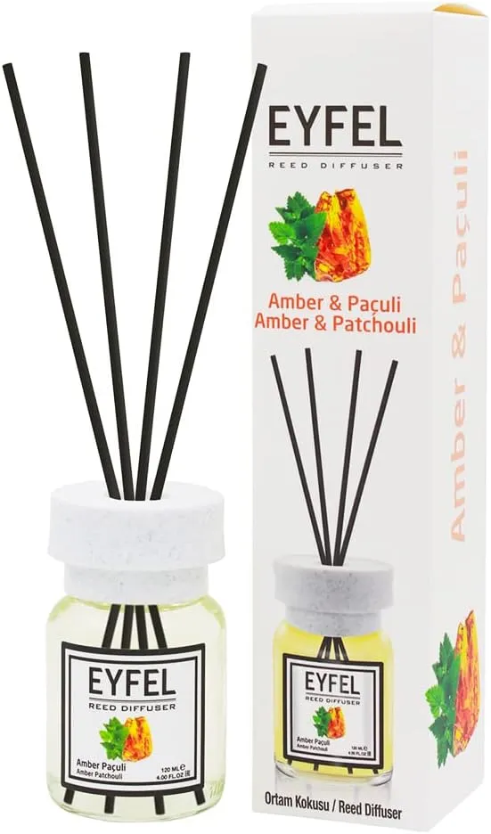 EYFEL Amber & Patchouli Reed Diffusers 120ml