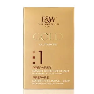 Fair & White Gold Satin Exfoliating Soap