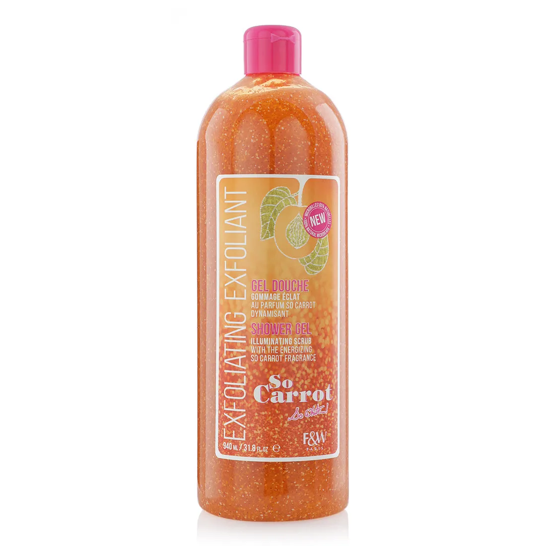 Fair & White So Carrot Exfoliating Shower Gel 940 ml