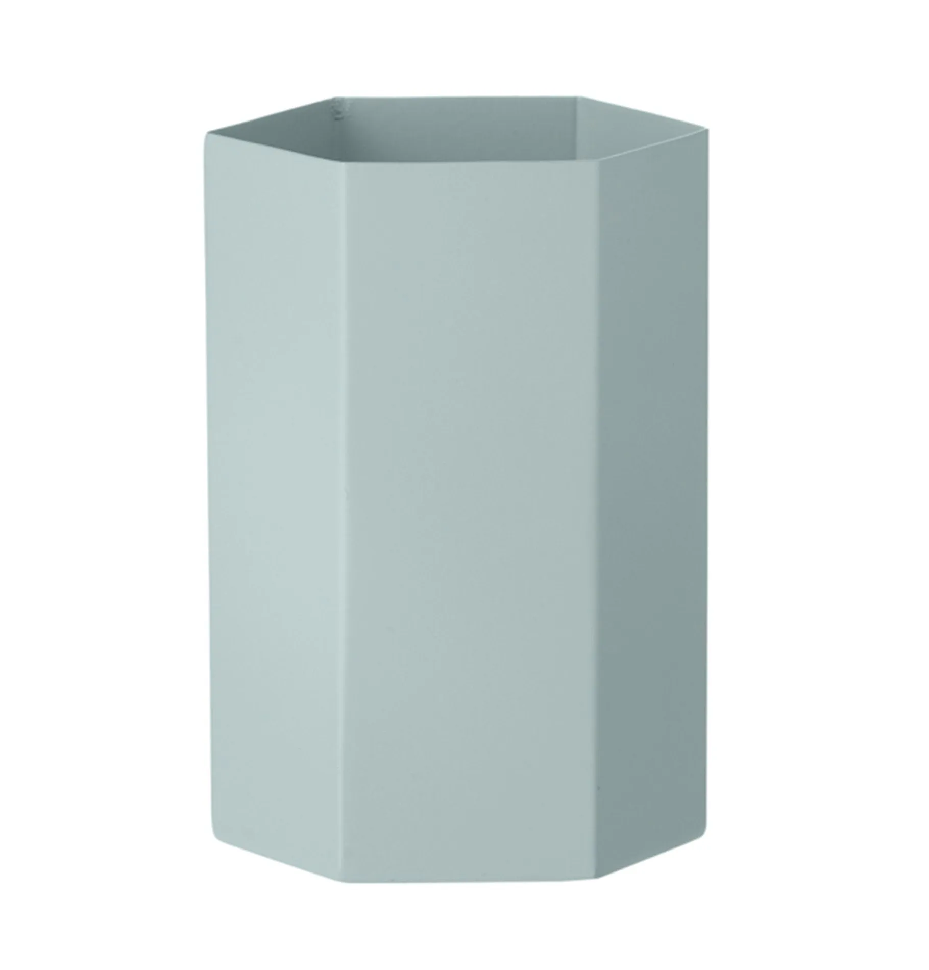 Ferm Living Hexagon Vase - Light Blue