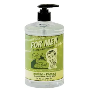 For Men Liquid Body Wash/Hand Soap in Cognac Vanilla