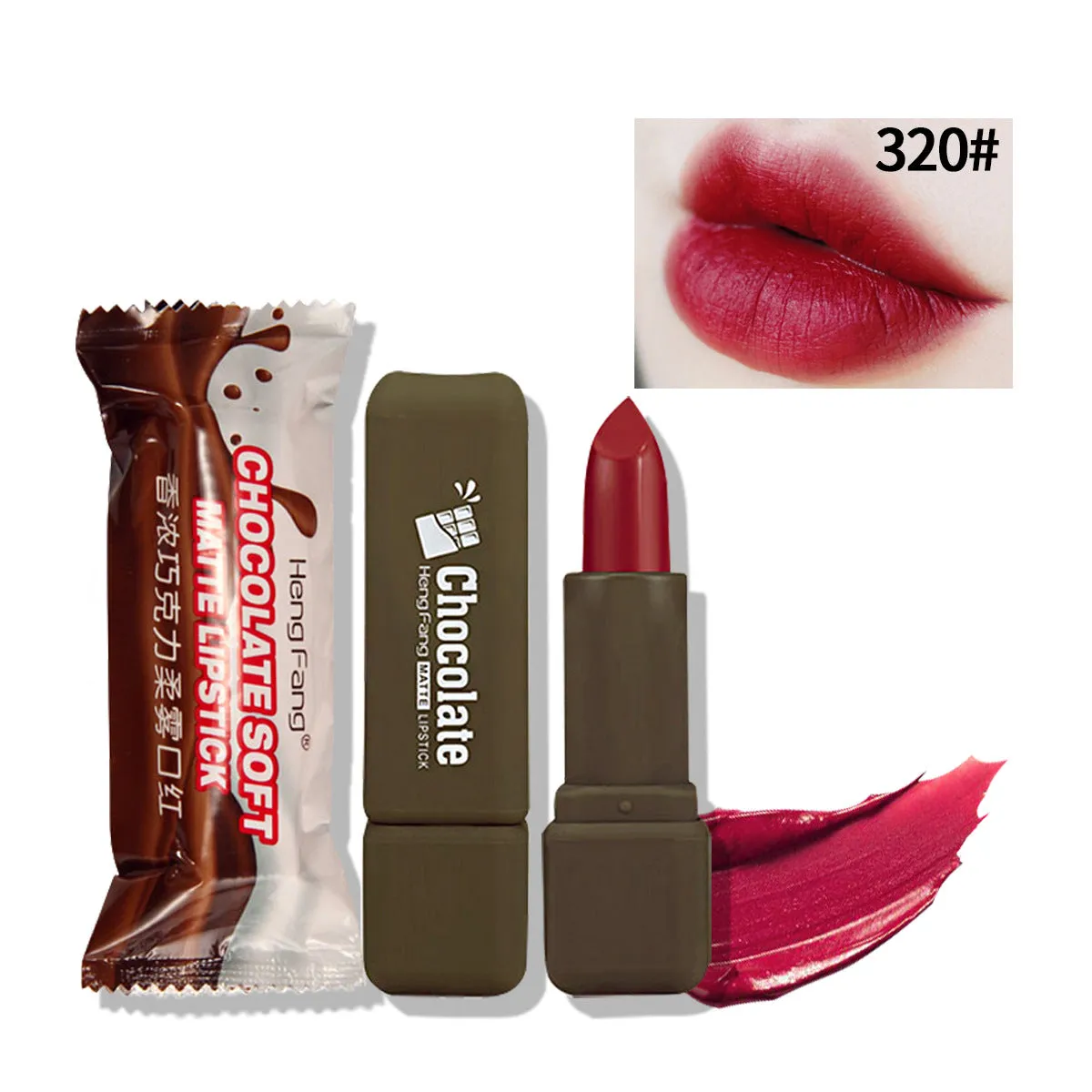 Fragrant Chocolate Soft Mist Moisturizing Matte Lipstick