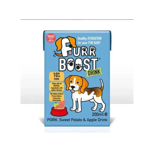 Furr Boost Pork, Sweet Potato and Apple Dog Drink 400ml