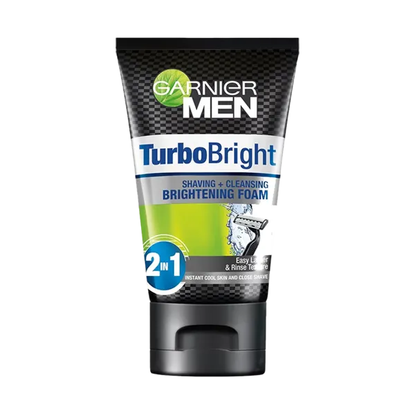 Garnier Men Turbo Bright Brightening Foam 100ml