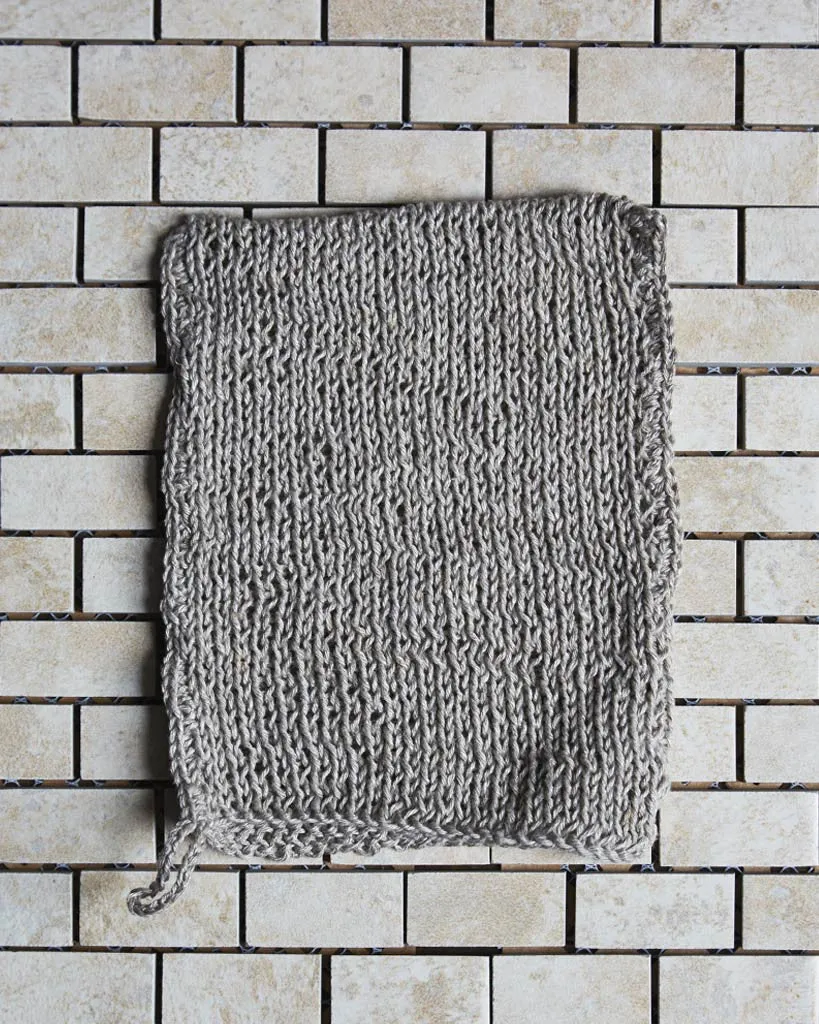 Knitted Wash Cloth