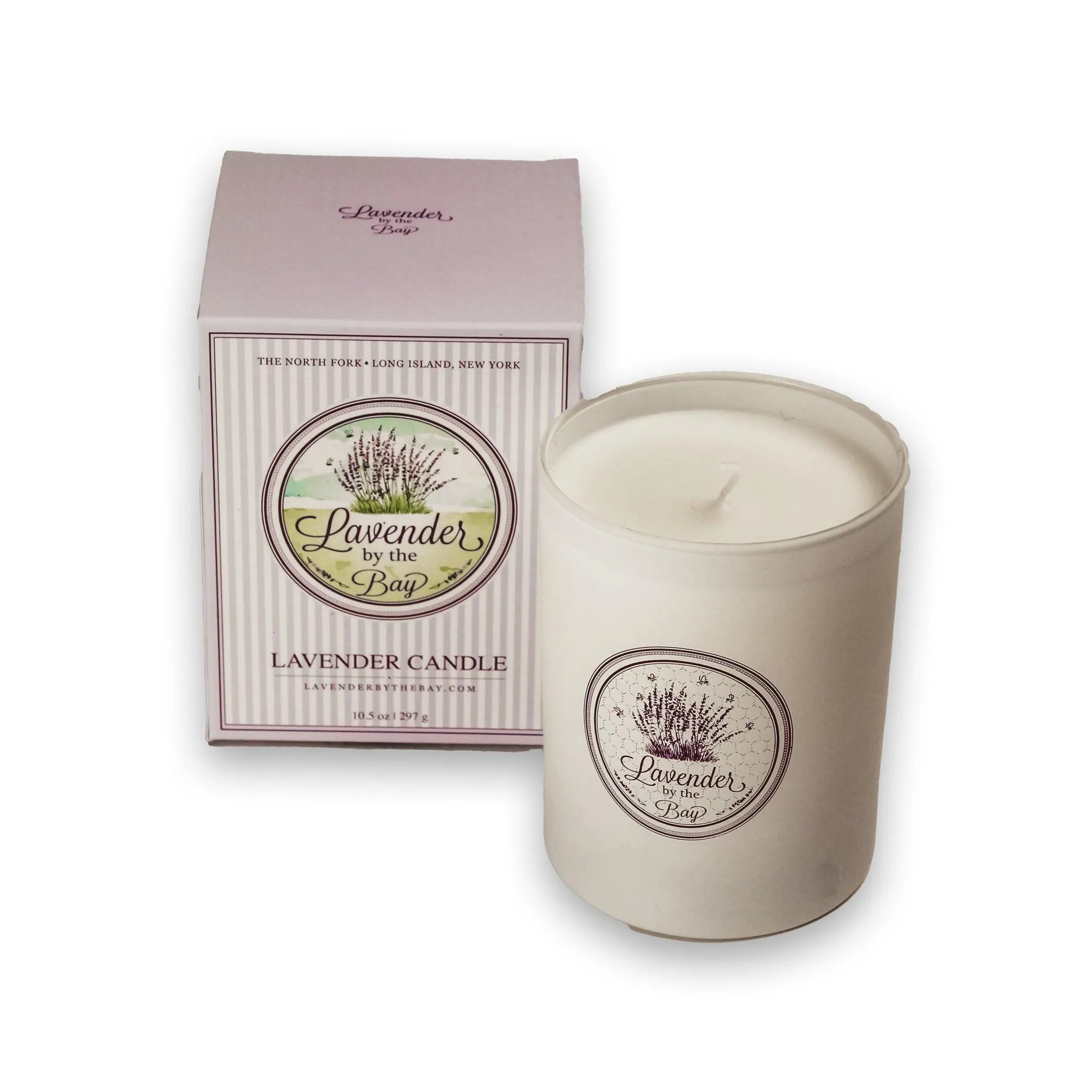 Large Scented Candles - Honey & Lavender