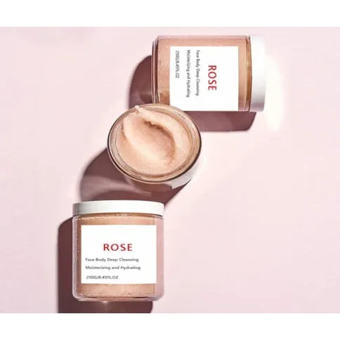 Moroccan Rose Face And Body Scrub - MQO 50pcs