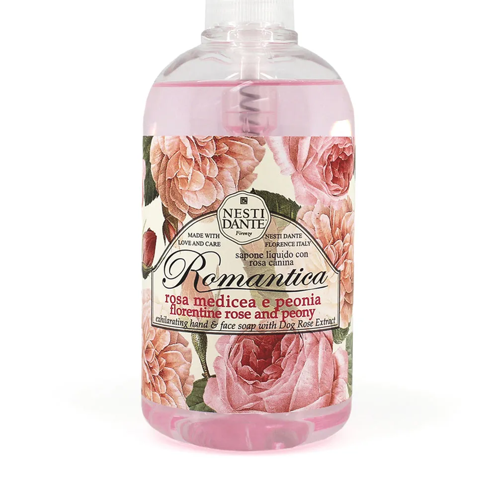 NESTI Hand & Body Wash 500ml ROSE AND PEONY