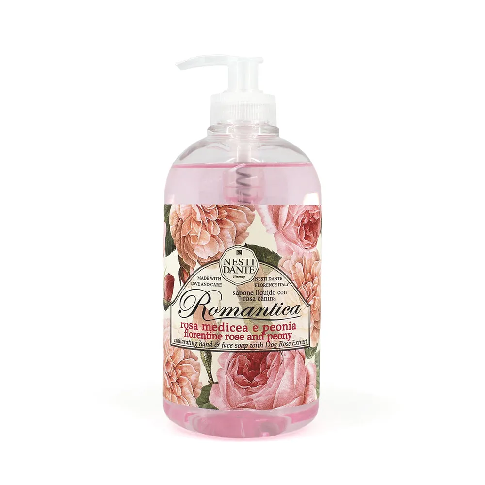 NESTI Hand & Body Wash 500ml ROSE AND PEONY