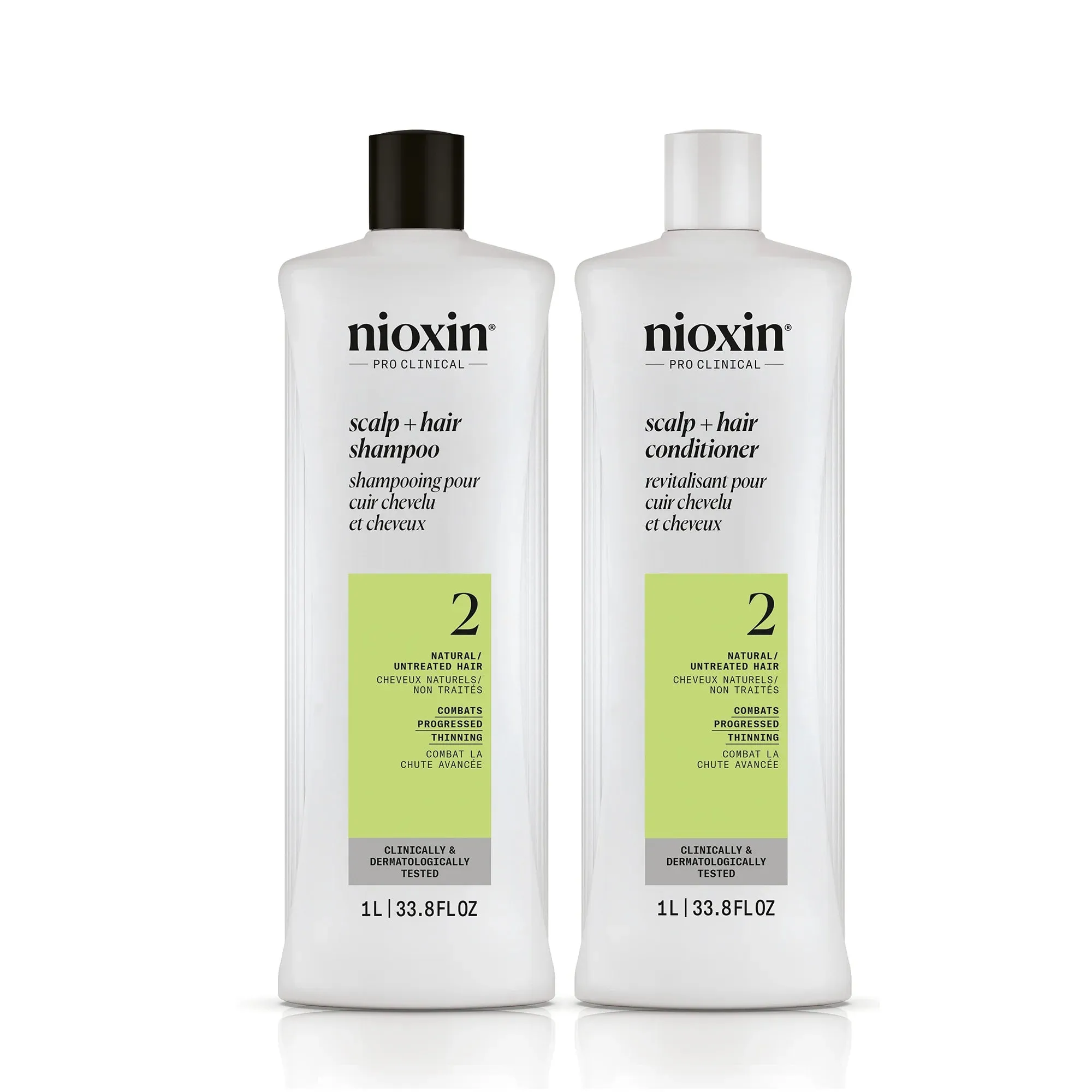 Nioxin System 2 Scalp   Hair Shampoo and Conditioner Duo - 33.8oz.