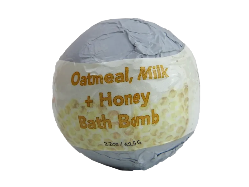 Oatmeal, Milk and Honey Bath Bomb