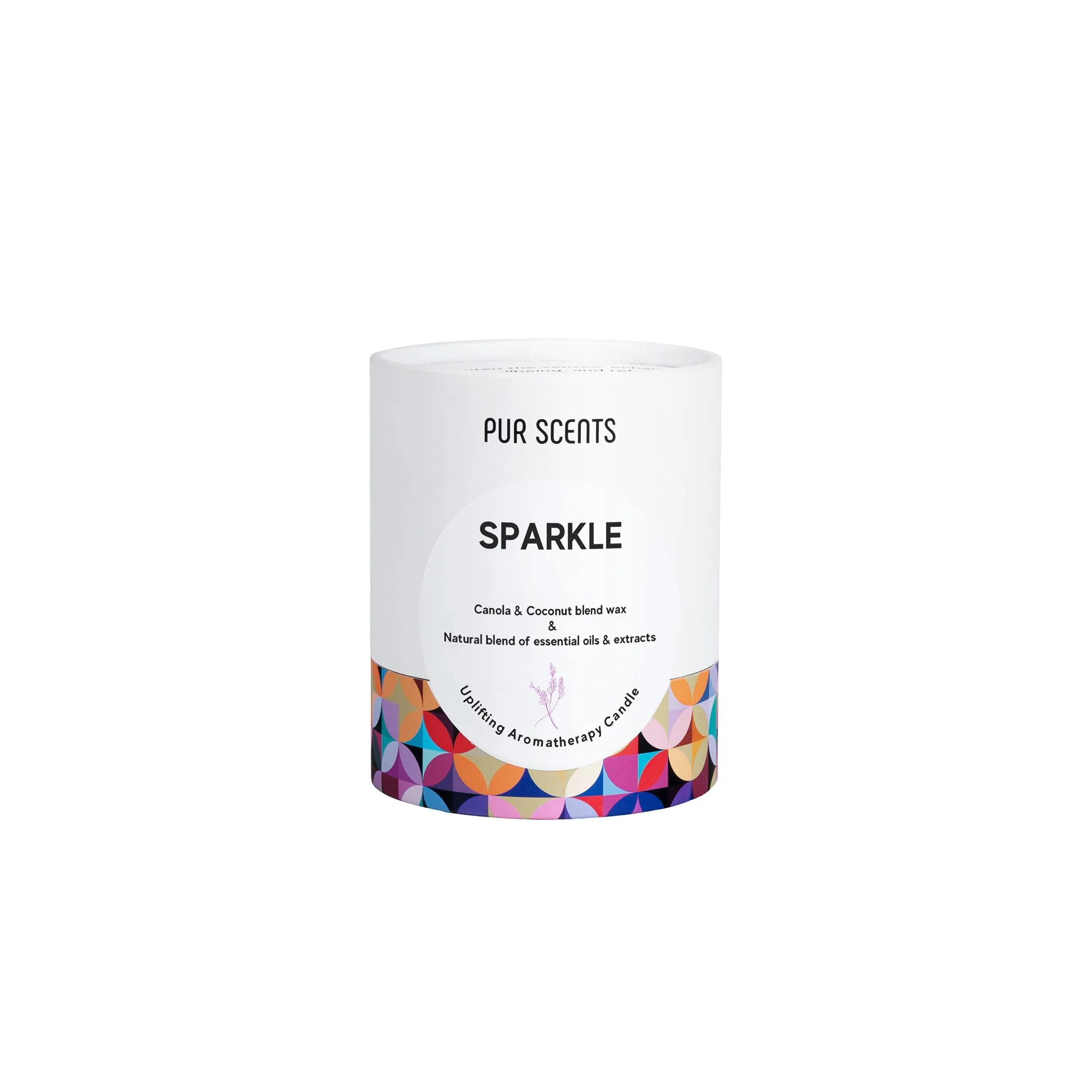 Purscents Sparkle Aromatherapy Scented Candle 190g