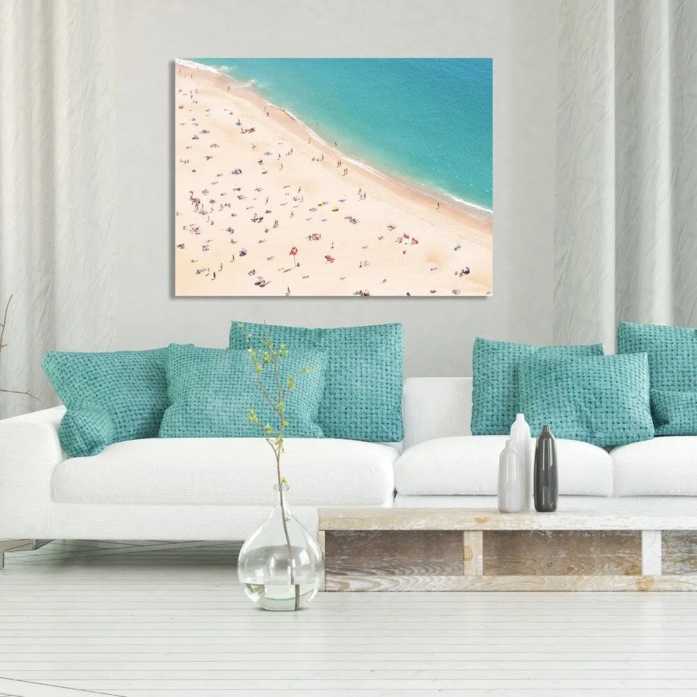 "Beach Please V" Giclee Print Canvas Wall Art