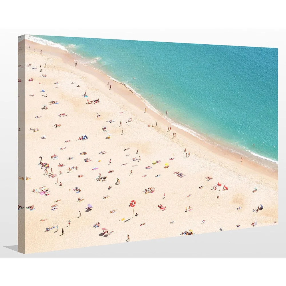 "Beach Please V" Giclee Print Canvas Wall Art