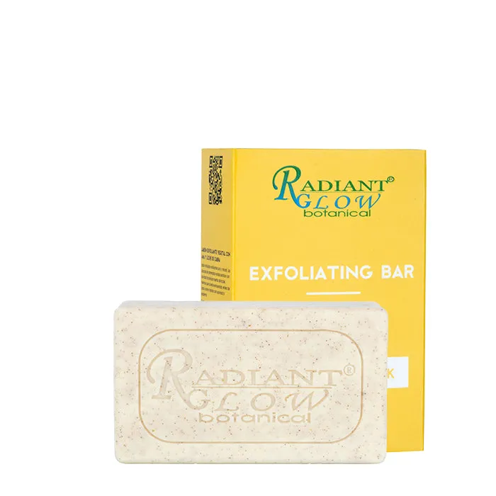 RADIANT GLOW EXFOLIATING ORGANIC SOAP - Removes toxin & impurities Exfoliates, dissolves dead skin 200G