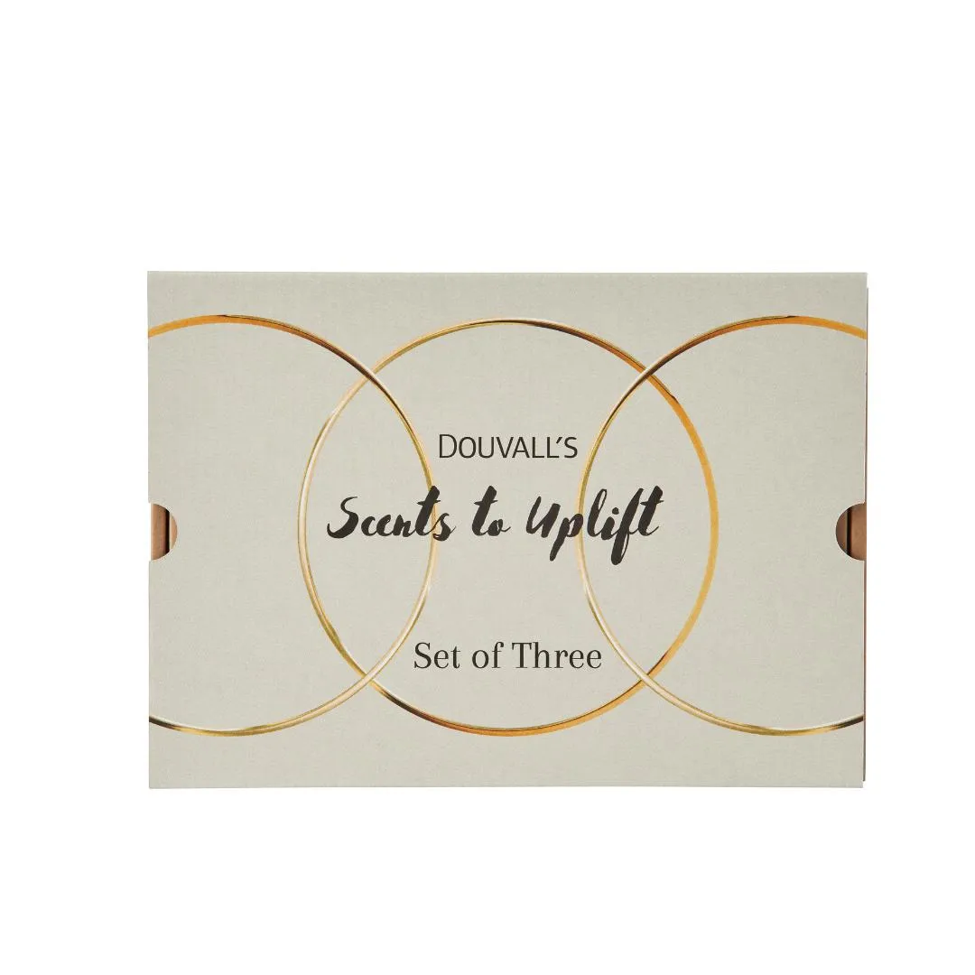 Scents to Uplift Gift set | Set of three home scents to revitalise and refresh