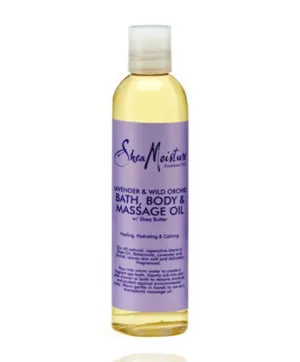 Shea Moisture Lavender Wild Orchid Bath Body And Massage Oil