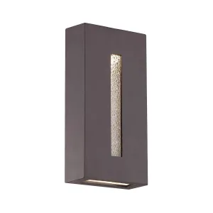 Tao 12 in. LED Outdoor Wall Sconce 220 Lumens 3000K Bronze Finish