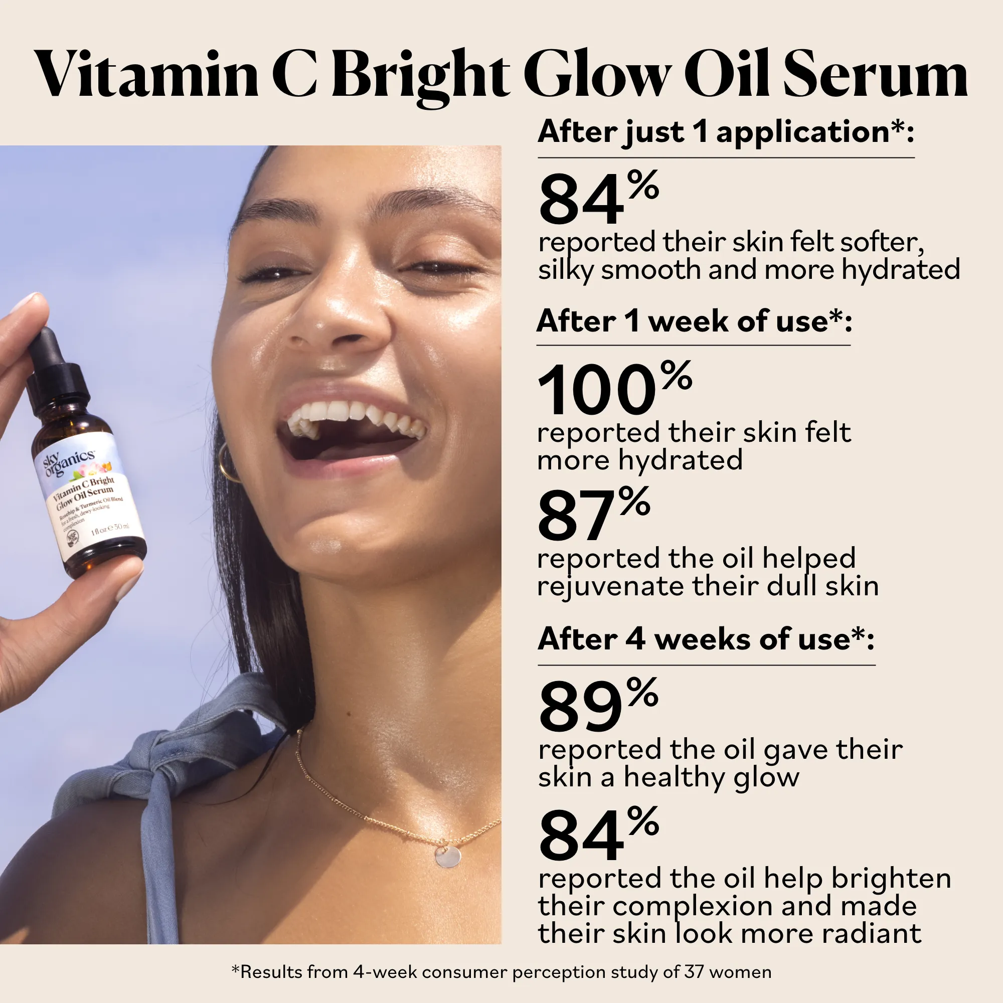 Vitamin C Bright Glow Oil Serum